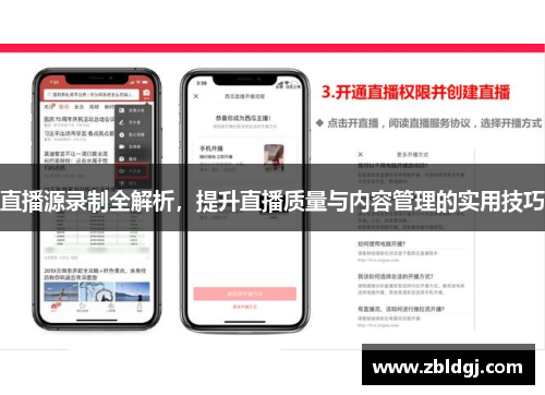 直播源录制全解析，提升直播质量与内容管理的实用技巧