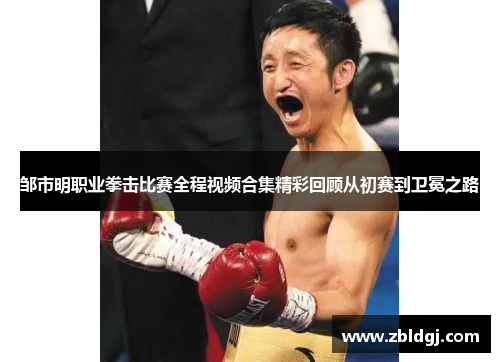 邹市明职业拳击比赛全程视频合集精彩回顾从初赛到卫冕之路