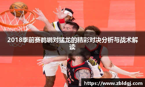 2018季前赛鹈鹕对猛龙的精彩对决分析与战术解读